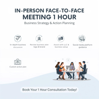 In-person face to face meeting (1hour)