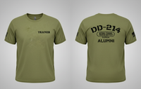 DD214 Veteran tee shirt