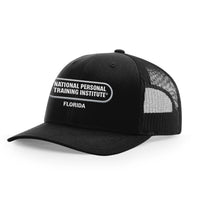 National Personal Training Institute of Florida’s Black Richardson Snapback Trucker Ball Cap