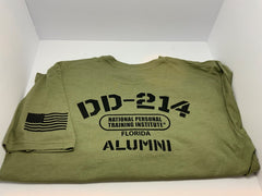 DD214 Veteran tee shirt