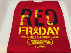 Red Friday T-shirt