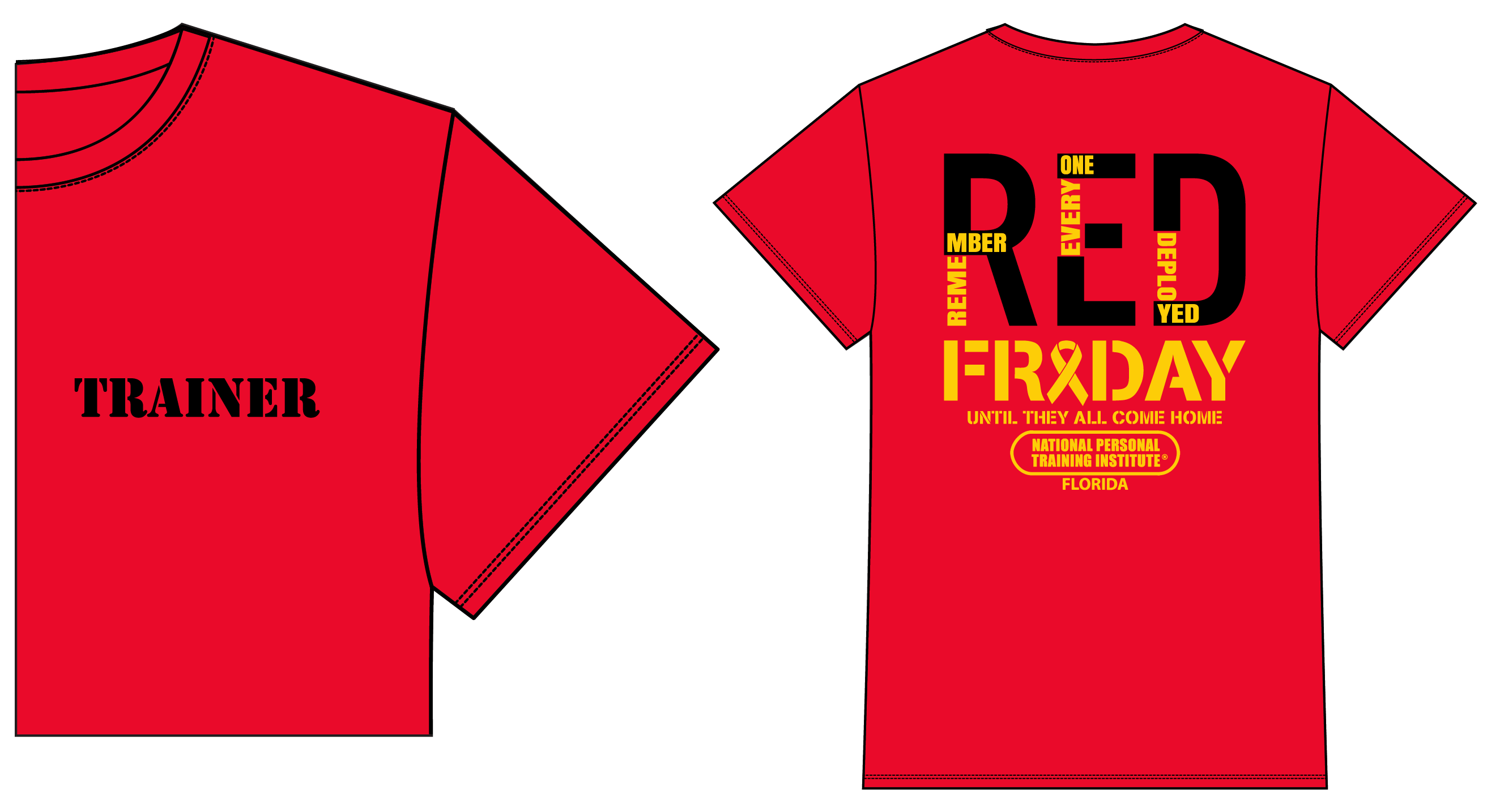 Red Friday T-shirt