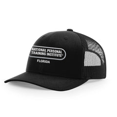 National Personal Training Institute of Florida’s Black Richardson Snapback Trucker Ball Cap